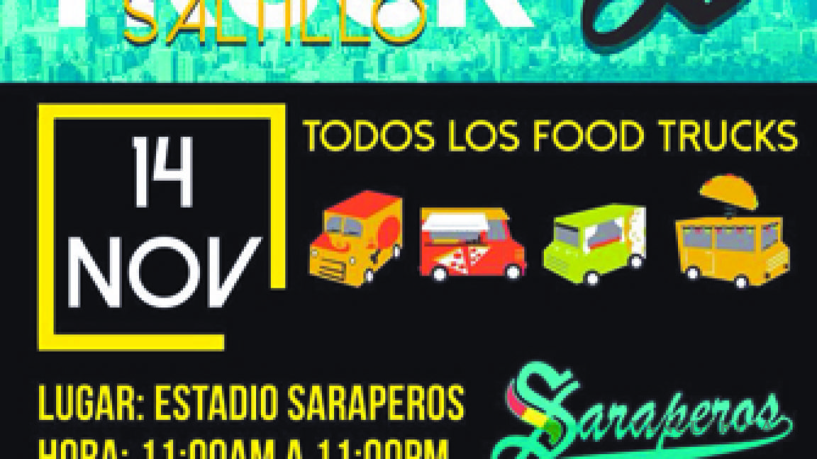 Fiesta de food truck en Saltillo