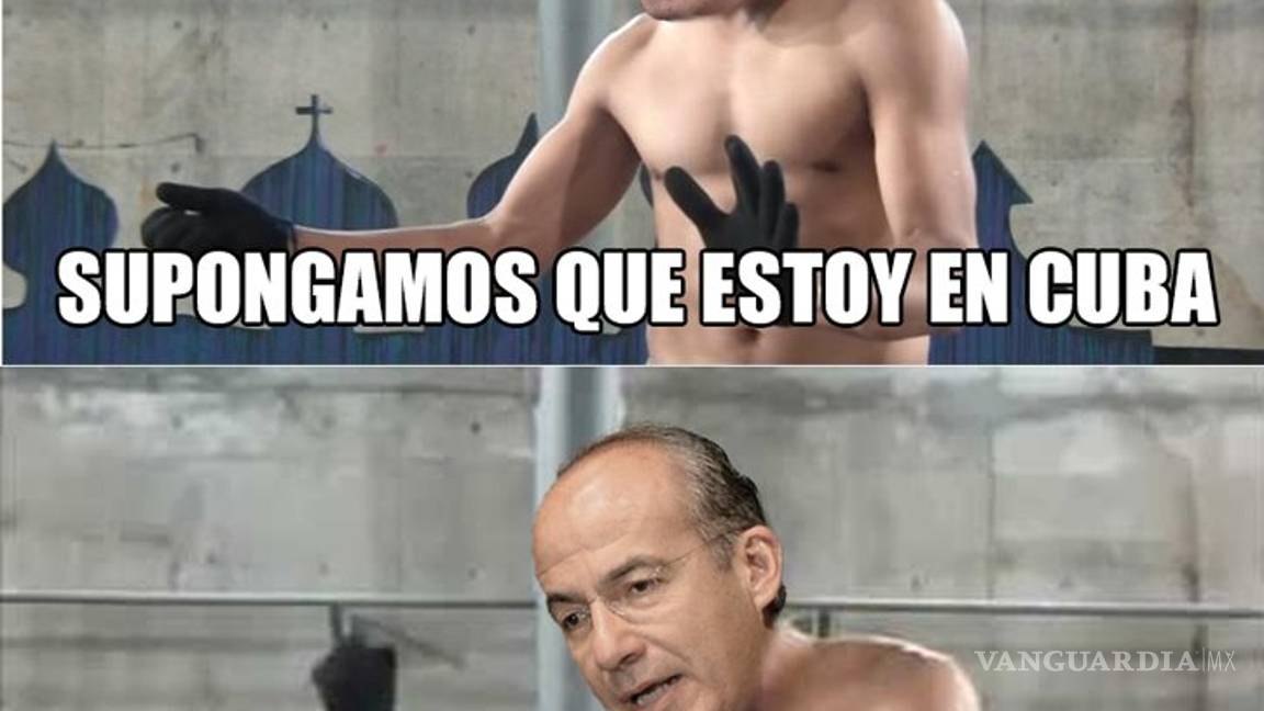 $!A Felipe Calderón le niegan entrada a Cuba y los memes lo reciben