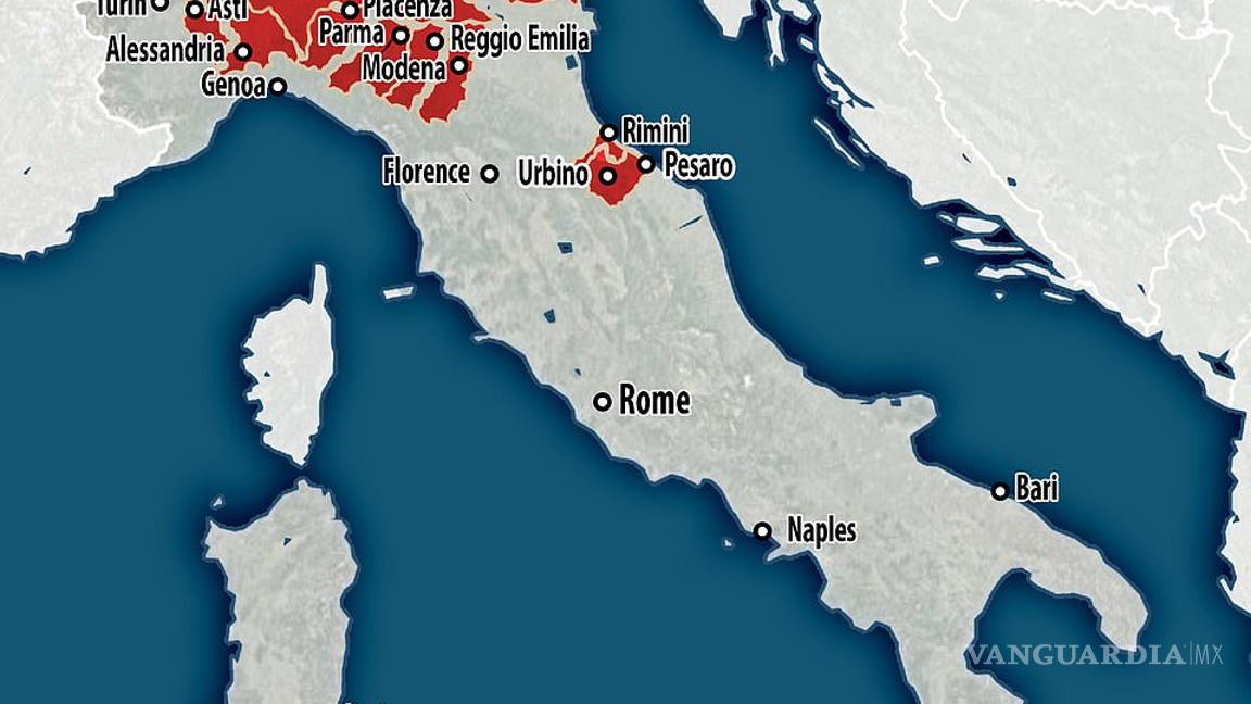 $!Mueren 97 personas en Italia por coronavirus en un día; llegan a la cifra de 463 fallecidos