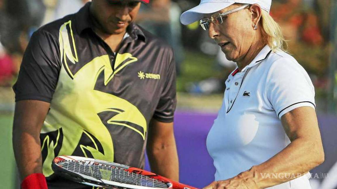 $!Apoya Navratilova a lucha de Djokovic para que los jugadores reciban mayores premios