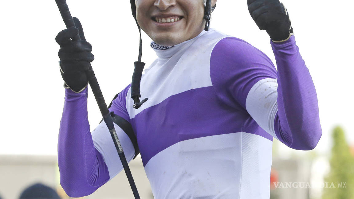 $!'Nyquist' y el veracruzano Mario Gutiérrez ganan el Derby de Kentucky