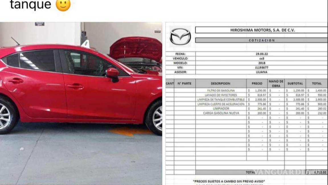 Gasolineras de Monclova venden gasolina contaminada