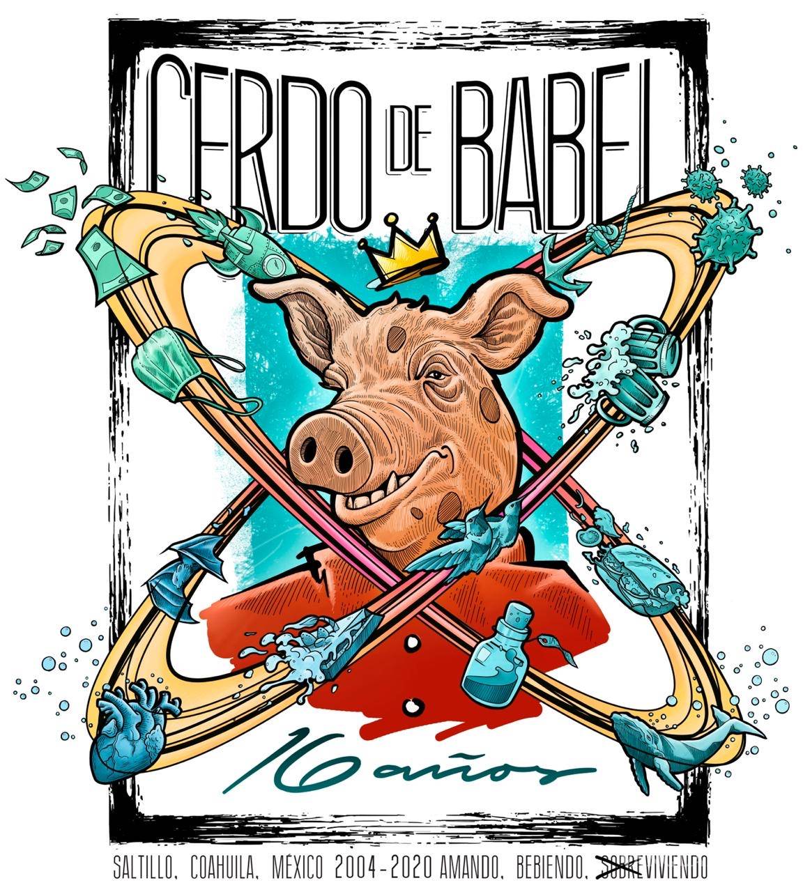 $!Cerdo de Babel: 16 años de apoyo a la cultura de Saltillo con cerveza en mano
