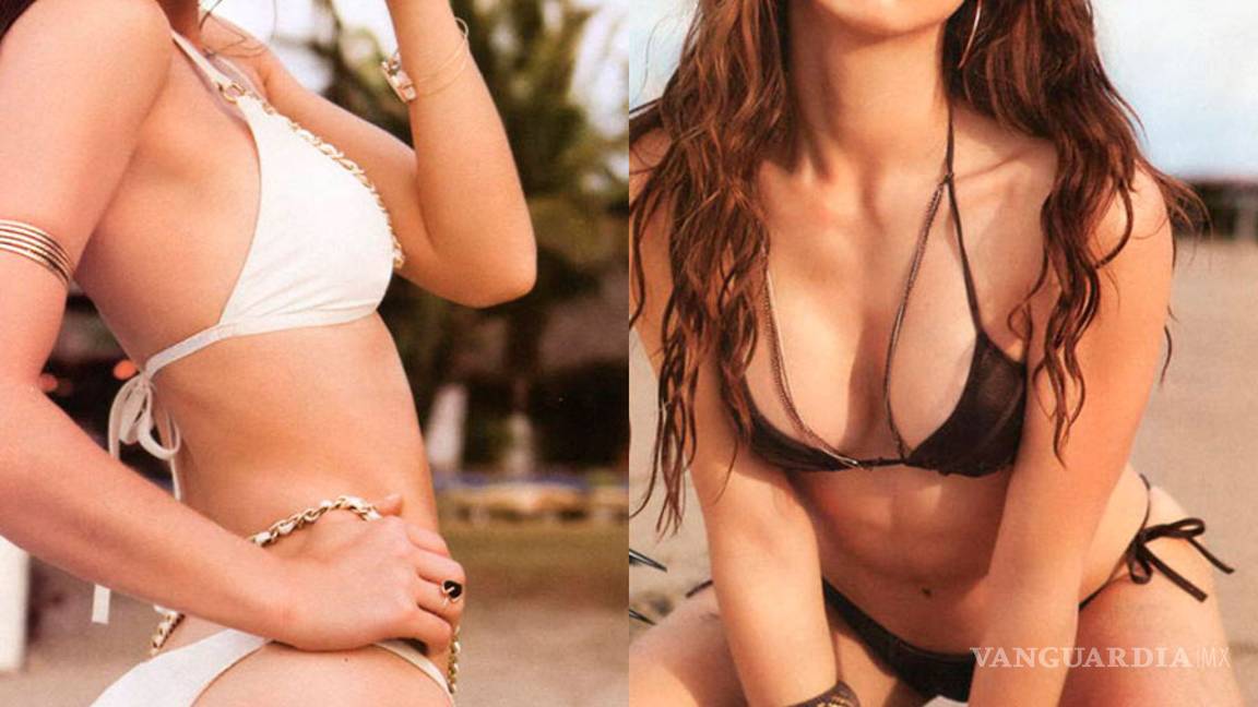 $!Esmeralda Ugalde, hermana de Ana Bárbara, posó para la revista H