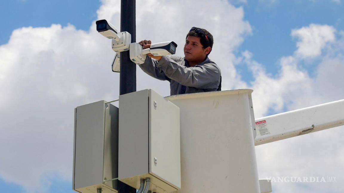 $!Con la colocación de cámaras de vigilancia en las principales vialidades, de garantiza la seguridad urbana.