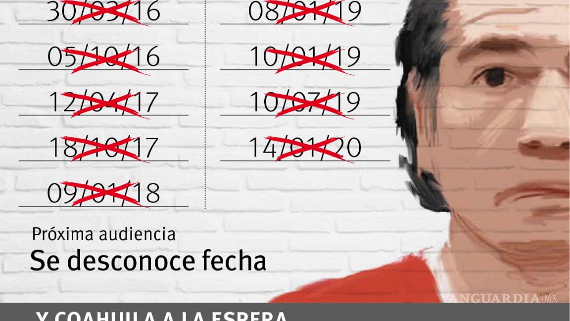 $!En suspenso, ‘juicio final’ contra Villarreal en EU; Coahuila a la expectativa para actuar contra él
