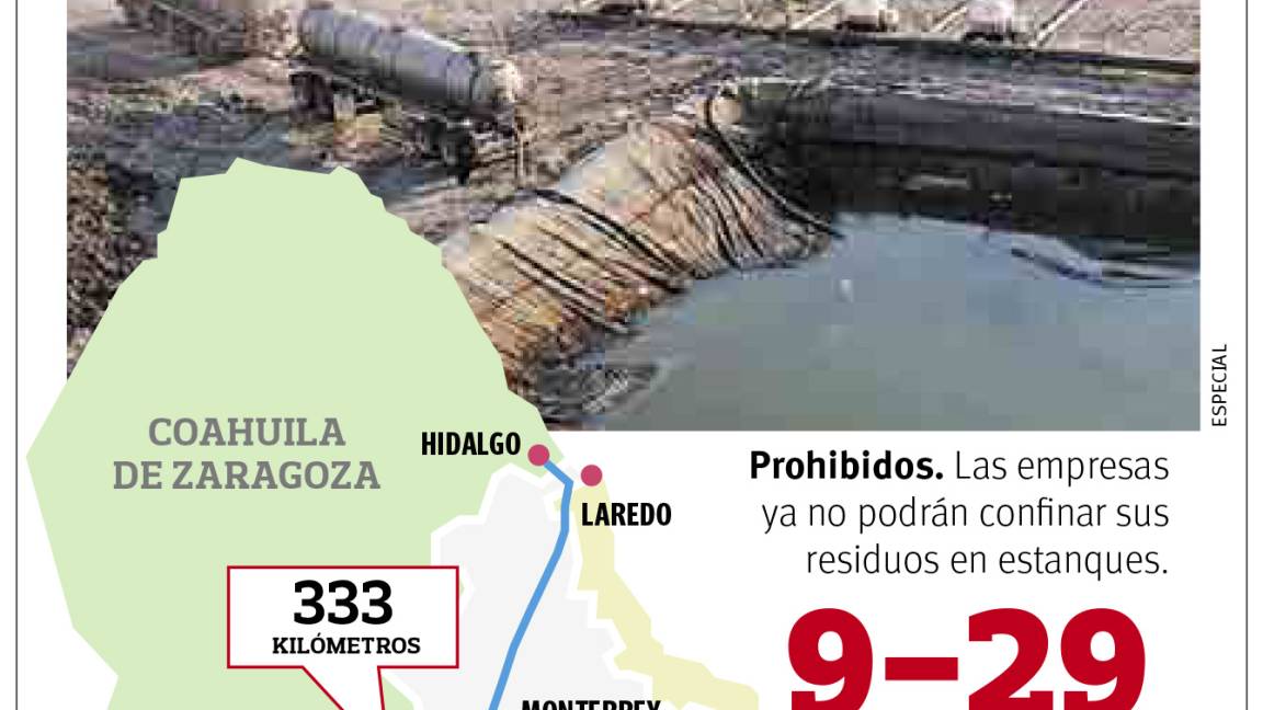 $!Ramos Arizpe, destino de agua tóxica usada en la explotación de yacimientos de gas en Hidalgo