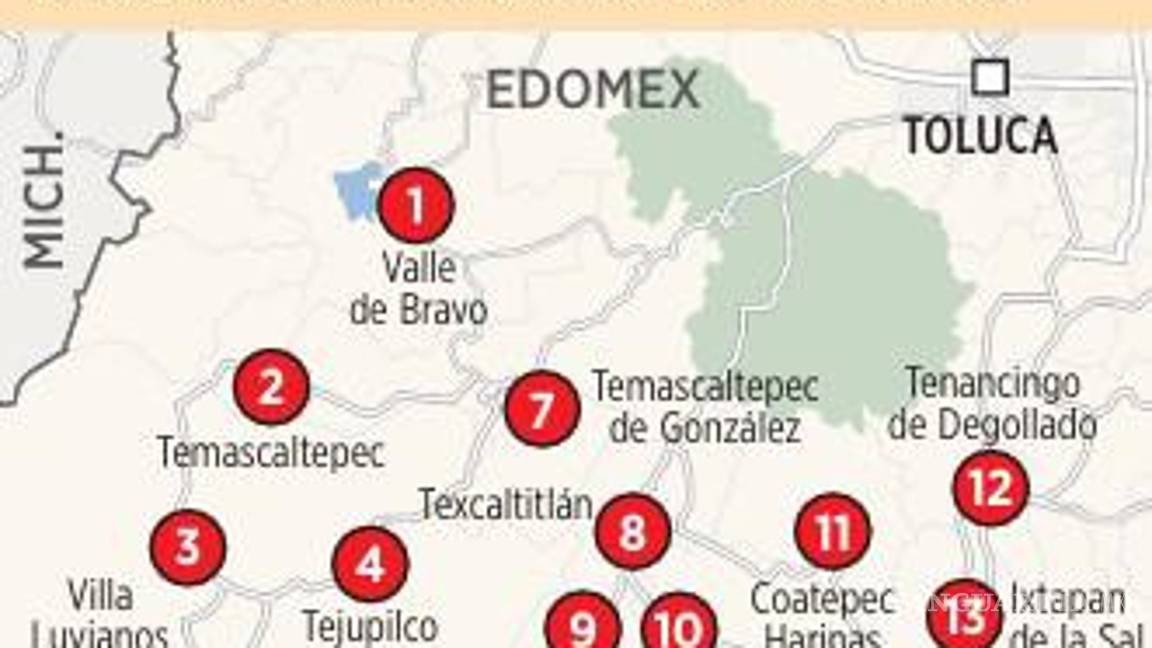 $!Realizan operación contra crimen organizado en el Edomex; les responden con bloqueos