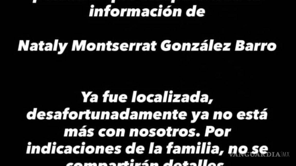 $!Encuentran sin vida a Nataly Montserrat, prima de la esposa de Capi Pérez; FGE de Quintana Roo investiga