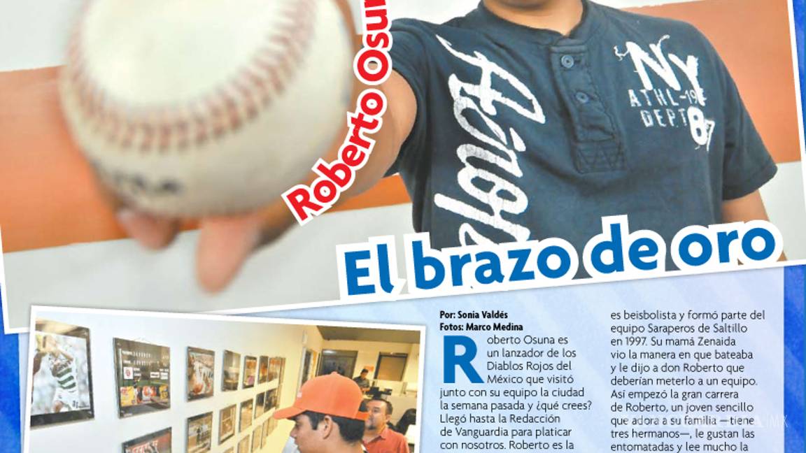 $!Vanguardia recuerda el debut de Roberto Osuna