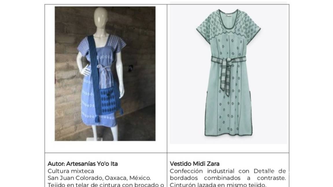 México pide explicación a Zara por apropiación cultural en diseños textiles