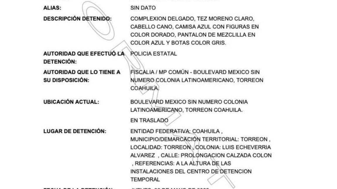$!Detienen en Torreón al empresario Juan Manuel ‘N’