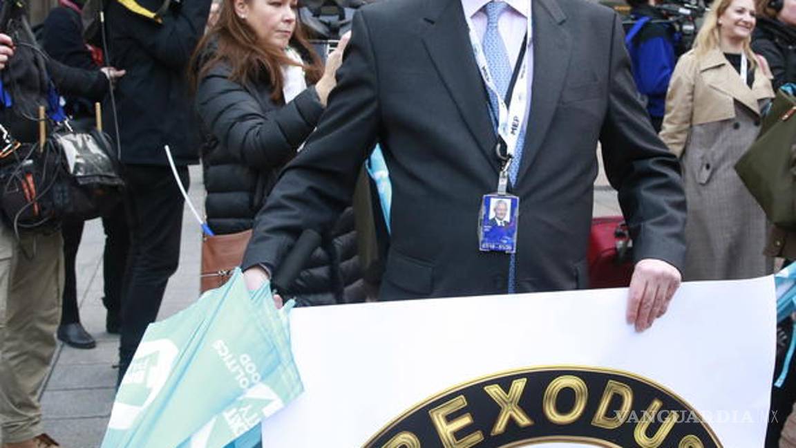 $!Llega el día del Brexit: los eurodiputados británicos se despiden hoy ante el Parlamento Europeo