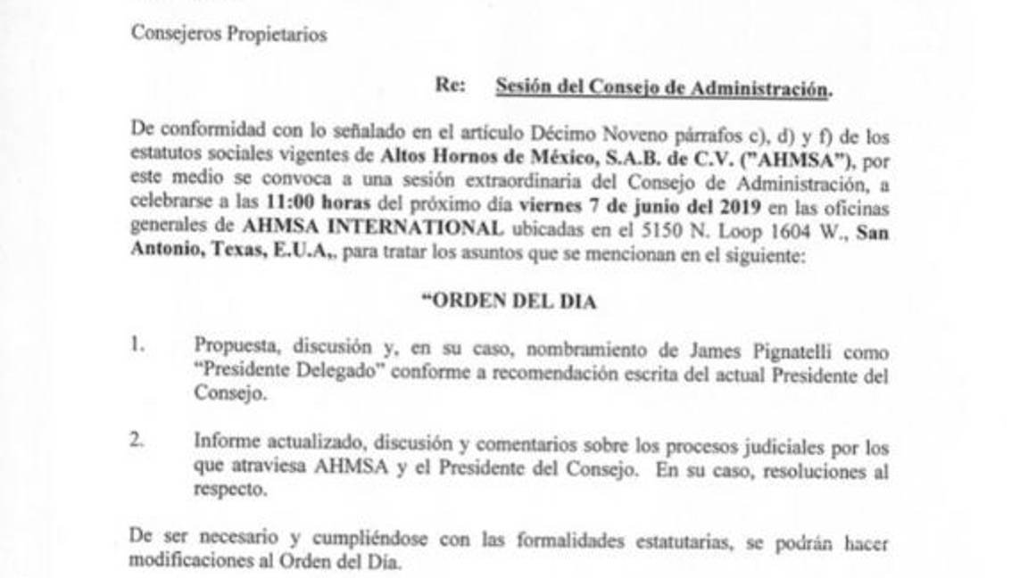 $!MCCI exhibe nuevos nexos entre AHMSA y Lozoya