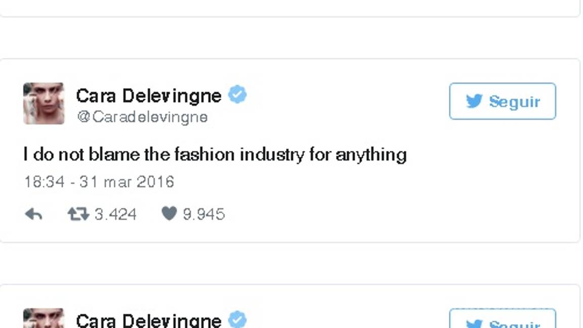 $!Cara Delevingne regresa a la moda, pero afirma que sufre depresión