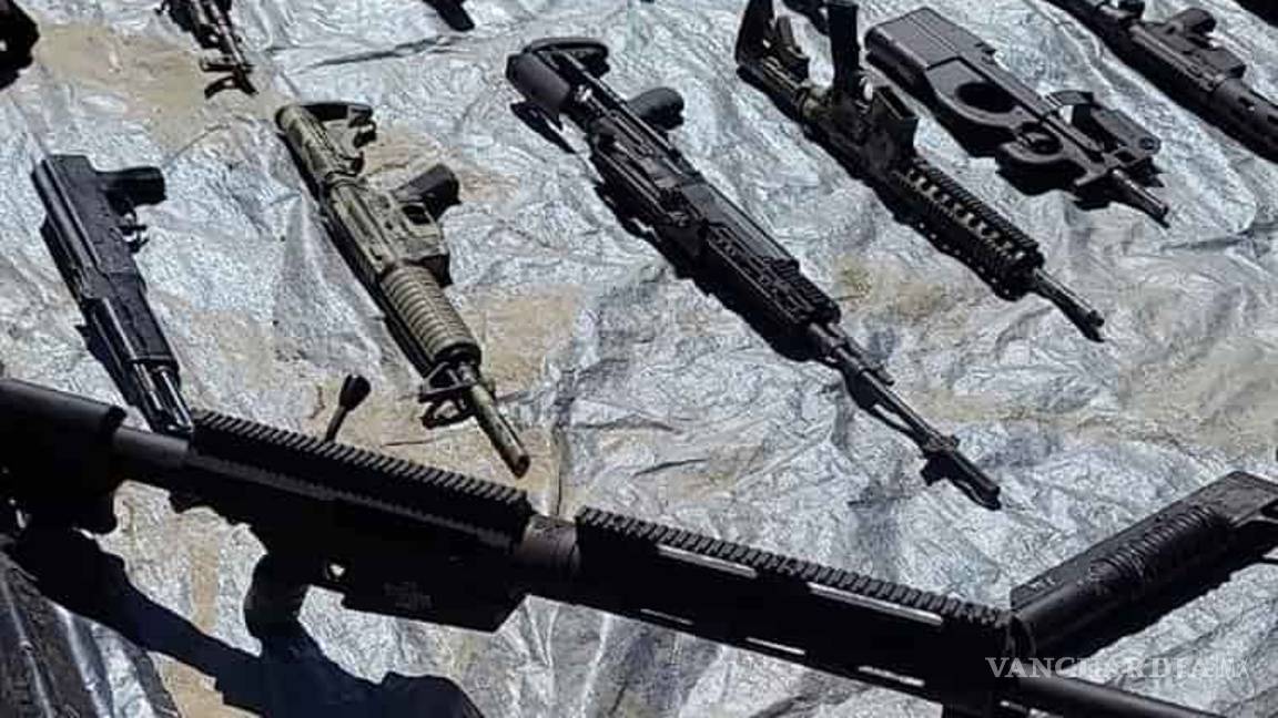 $!Una Browning M2 y dos Barret .50, entre 77 armas aseguradas en Guanajuato