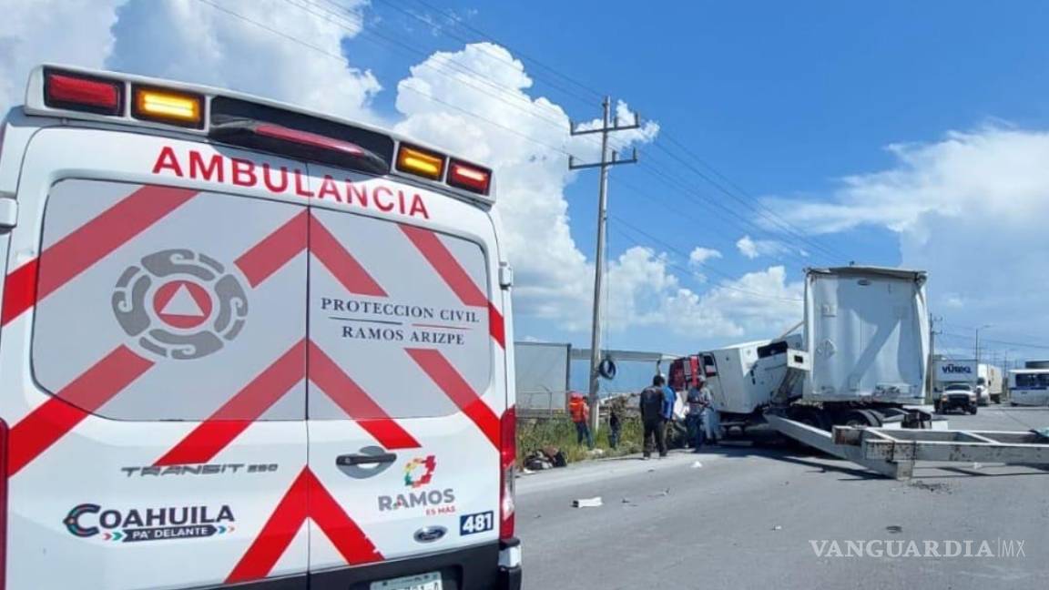 Choque automovilístico en el libramiento Óscar Flores Tapia deja un herido
