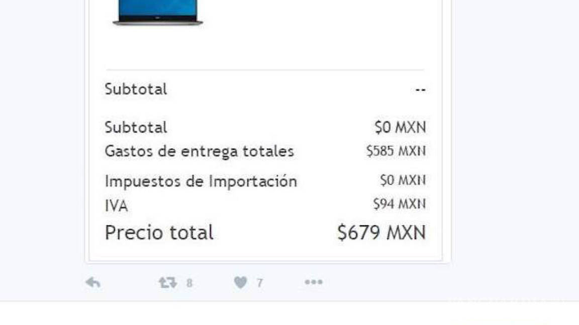$!Dell comete un costoso error en su web, ofreció laptops a ¡679 pesos!