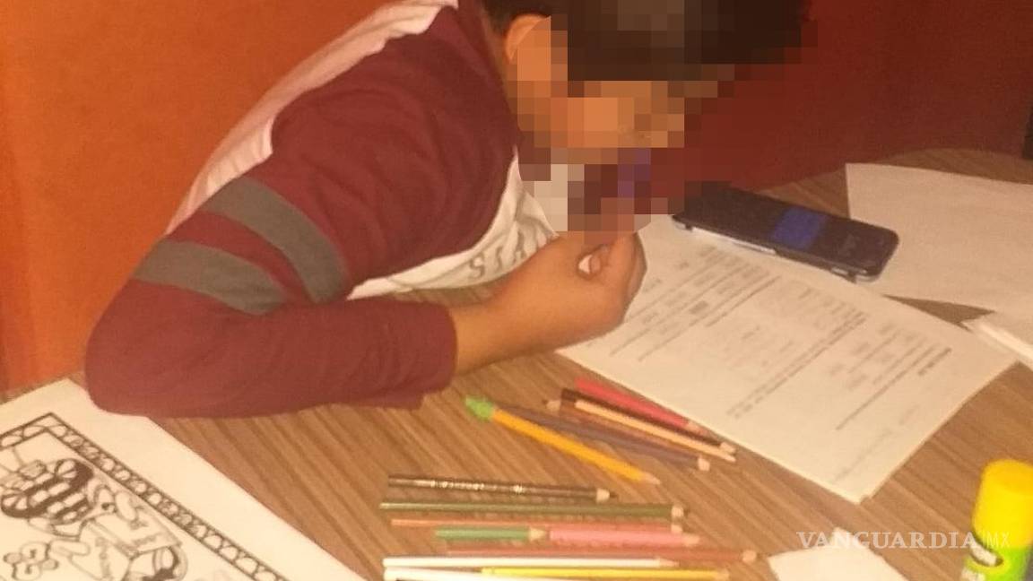 $!‘Reprueban’ modelo 'Aprende en casa' en cuarentena de COVID-19 en Coahuila; padres de familia cuestionan carga para ellos