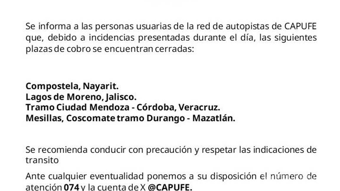 $!Ola de violencia: Empresas de autotransporte cancelan rutas y Capufe cierra plazas de cobro ante ‘narcobloqueos’