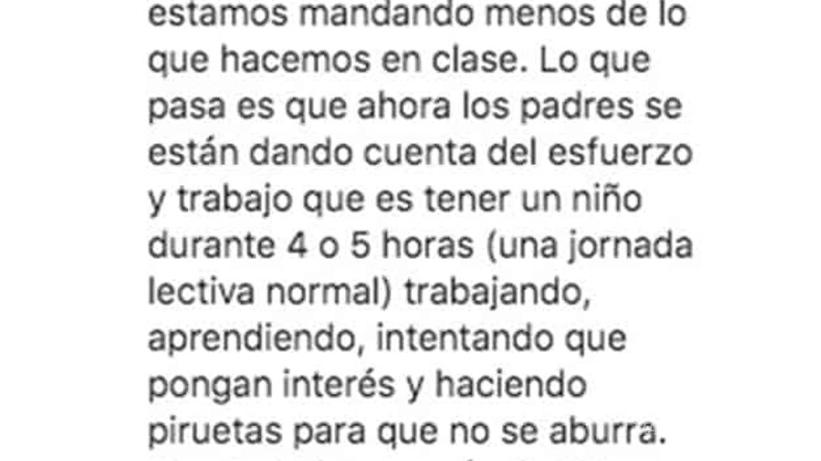 $!#NoSonVacaciones pero... parece castigo, dice Geraldine Bazán a maestros