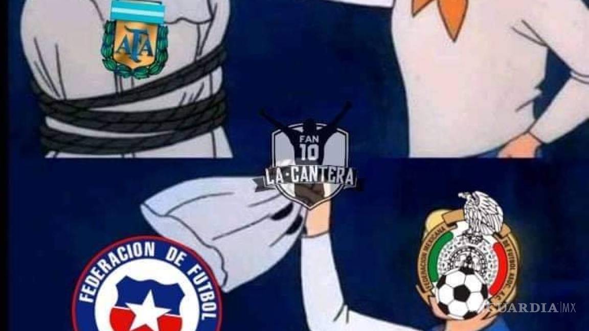 Los memes de la derrota de México ante Argentina