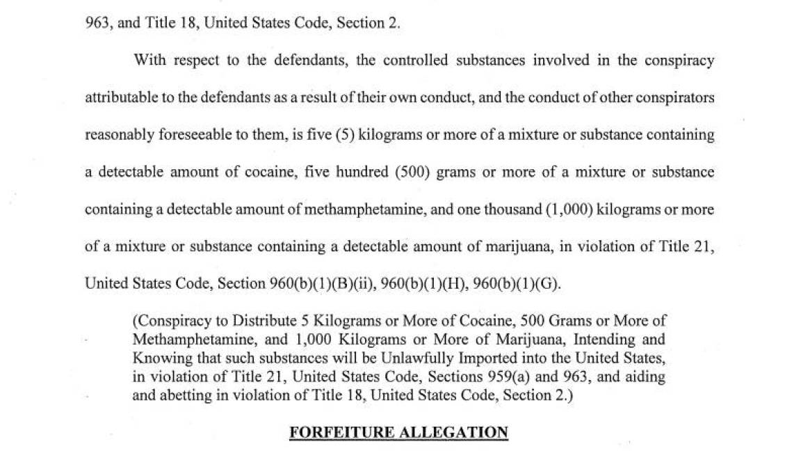 $!EU va ahora por los hijos de "El Chapo" Guzmán por conspiración para distribuir cocaína, metanfetamina y mariguana