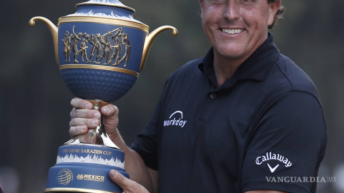 Mickelson triunfa en México