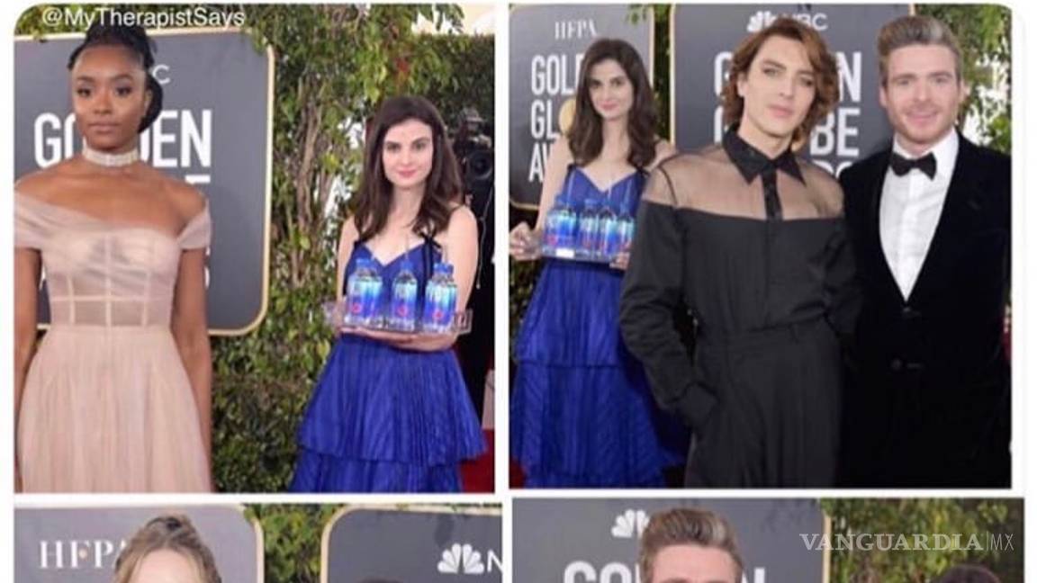 $!La ‘Chica del Agua Fiji’ que se robó los Globos de Oro