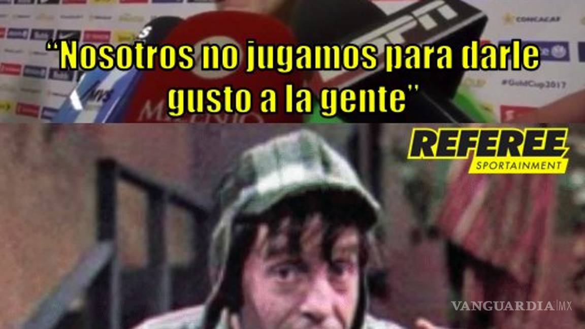 $!Los memes de la eliminación de México en la Copa Oro