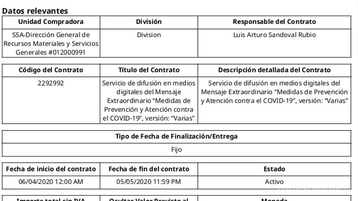 $!Tv Azteca tiene el contrato 'más jugoso' para difundir medidas contra COVID-19