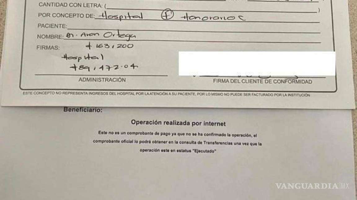 $!Los gastos médicos del joven monclovense siguen subiendo.