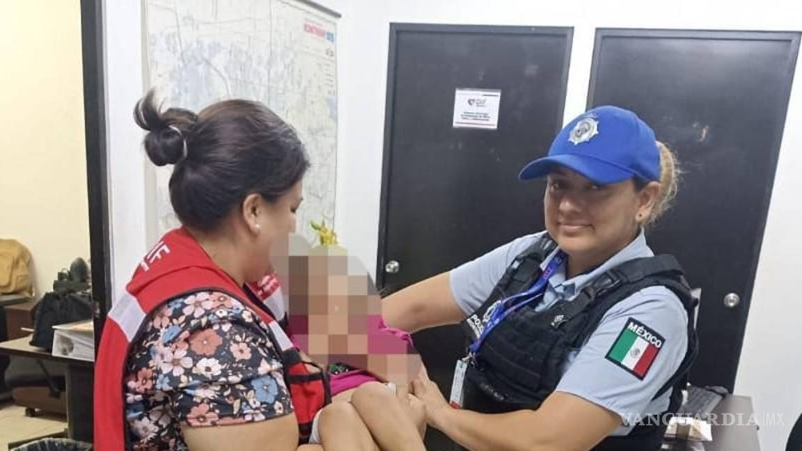 Rescatan a menor, hija de hondureña, que deambulaba sola por calles de Monterrey