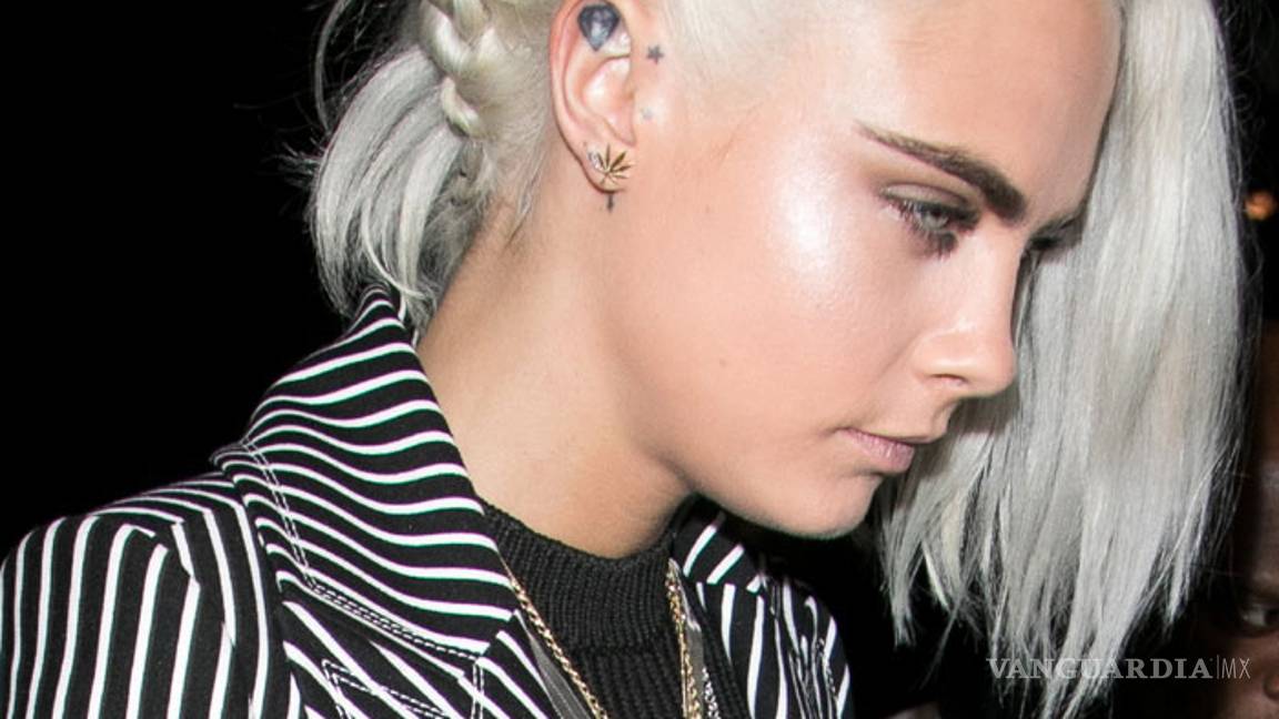 $!Cara Delevingne cambia totalmente de 'look'