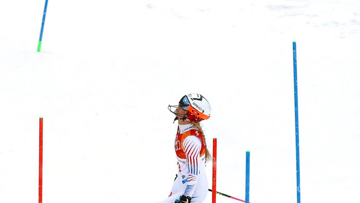 $!Lindsey Vonn tuvo la peor despedida de los Olímpicos; fue descalificada