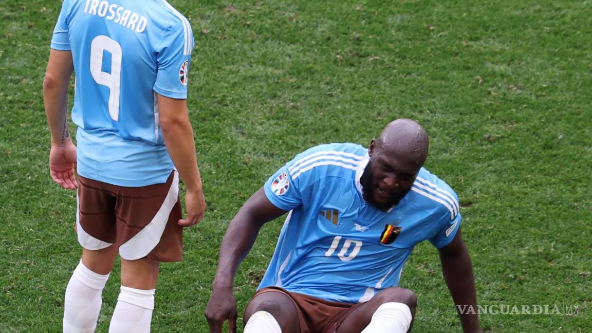 $!Lukaku, una vez más, estuvo errático frente al arco en el juego entre los belgas y los ucranianos.