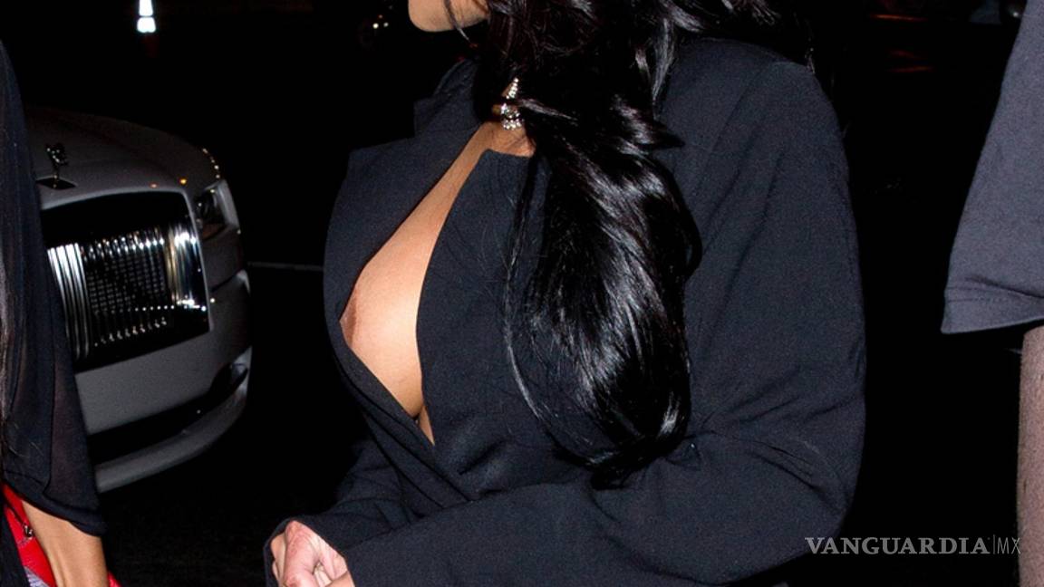 $!Blac Chyna revela de más al salir sin sostén