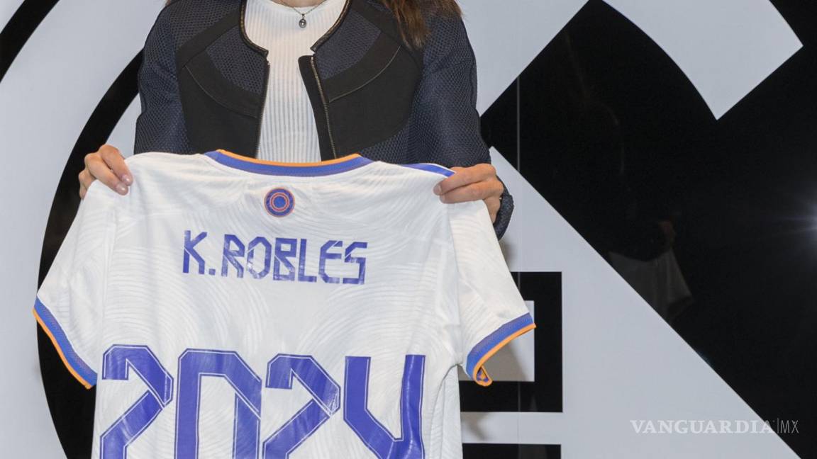 Kenti Robles extiende contrato con el Real Madrid hasta 2024