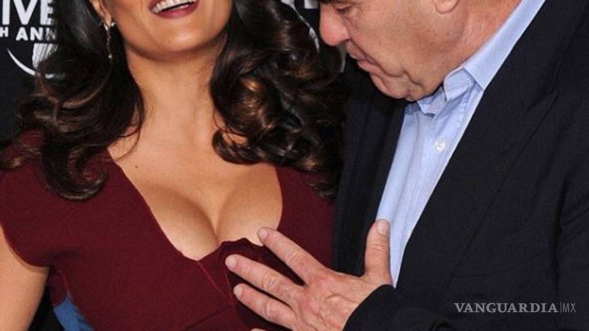 $!Reveladoras fotos del acoso que sufrió Salma Hayek por Oliver Stone