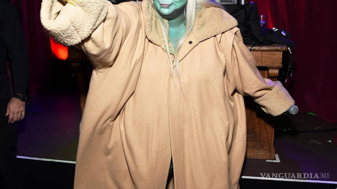 $!De vacuna a Baby Yoda, así celebraron las celebridades Halloween