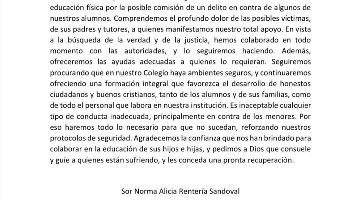 $!Tamaulipas: Cae maestro del Instituto Colón en Reynosa por abuso contra 14 alumnos de preescolar