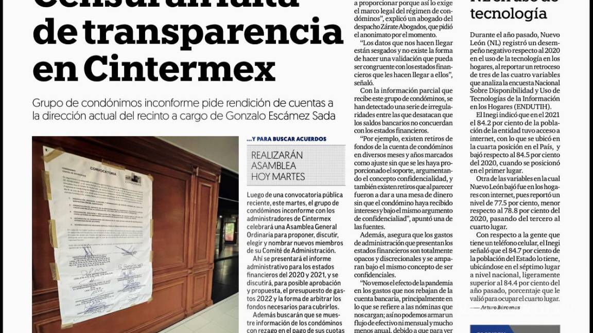 $!Cintermex. CRESTOMATIA 6.