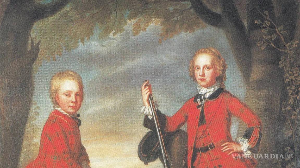 $!Óleo rato de Los chicos McDonald jugando al golf 1741.