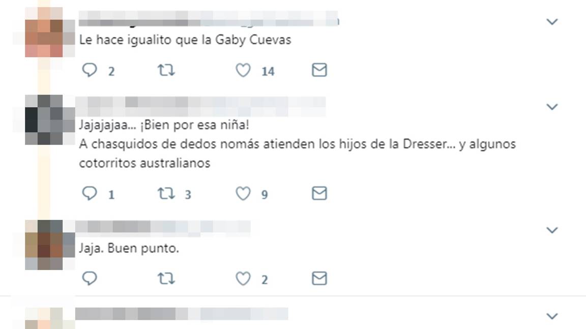 $!Captan en video a Denise Dresser mientras le truena los dedos a Gabriela Cuevas