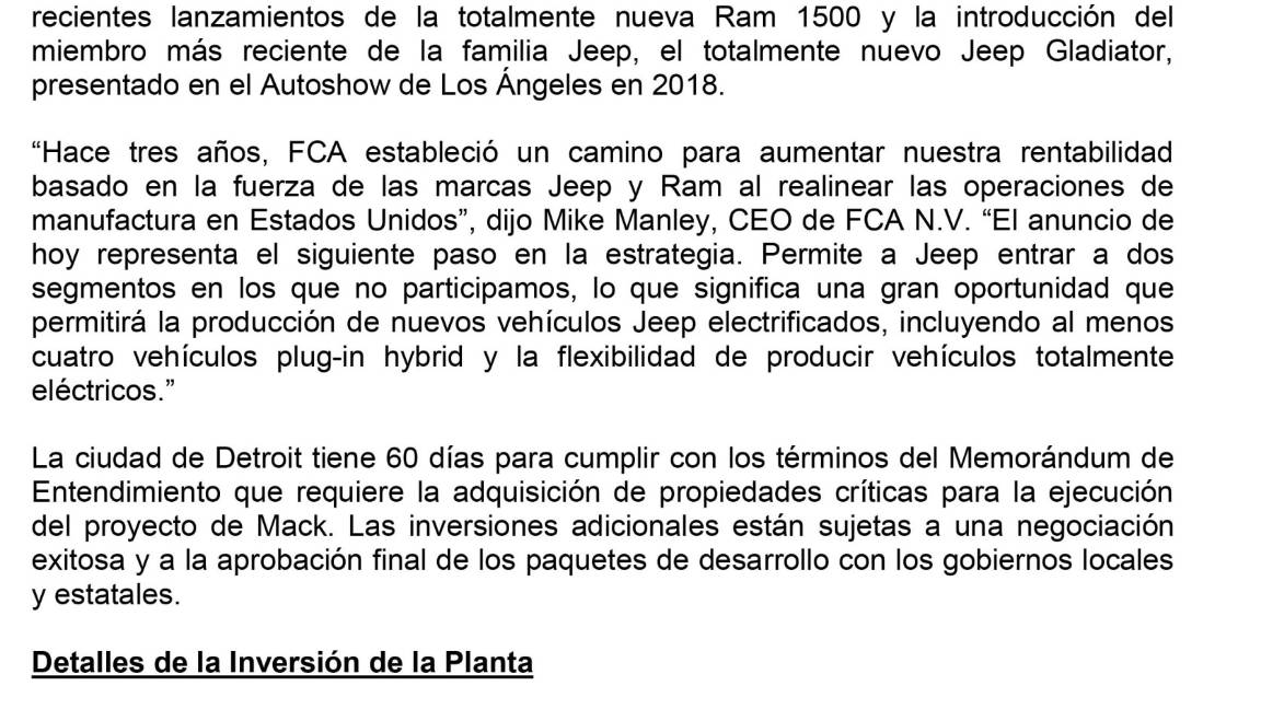 $!Fiat Chrysler confirma que producción de RAM Heavy Duty continuará en Saltillo, Coahuila