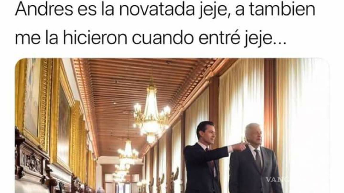 $!Peña Nieto le da consejos a AMLO en estos memes