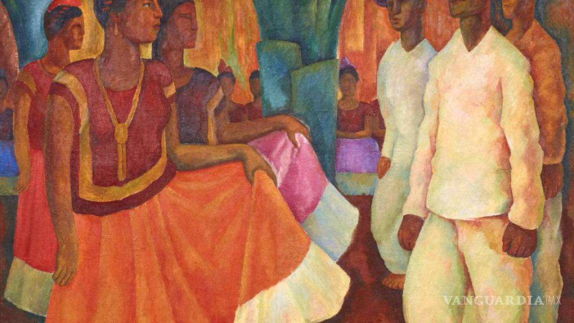 &quot;Baile en Tehuantepec” de Diego Rivera fue vendido por 15.7 mdd