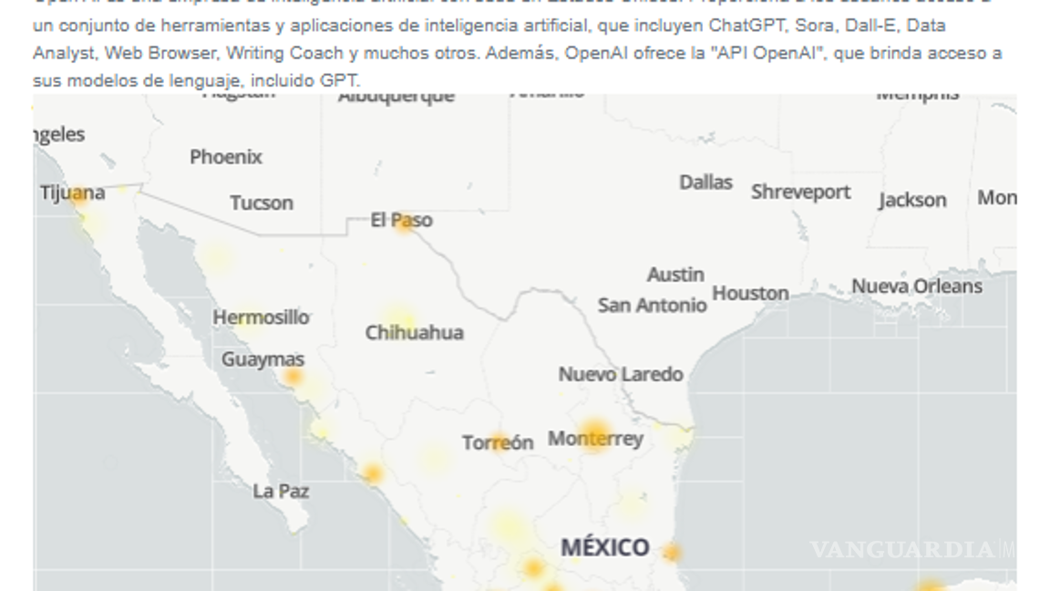 $!ChatGPT se restablece tras falla masiva de OpenAI este 3 de febrero