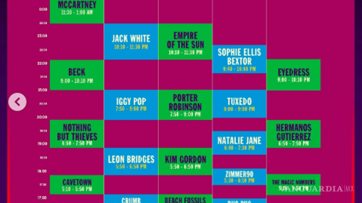 $!¡EN VIVO! No te pierdas a Paul McCartney, Shawn Mendes y Melanie Martinez en Corona Capital 2024