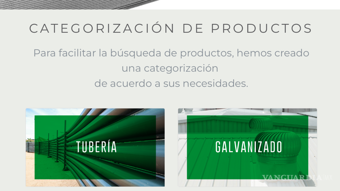 $!Pie: Así luce el sitio oficial de Villacero: www.villacero.com.